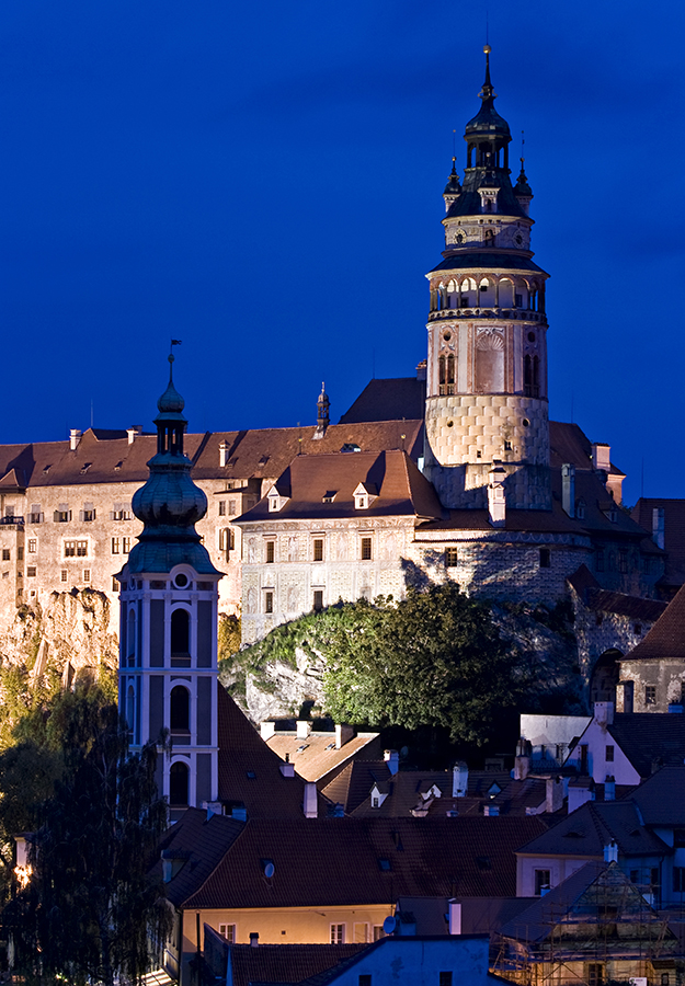 Český Krumlov - detail zámku